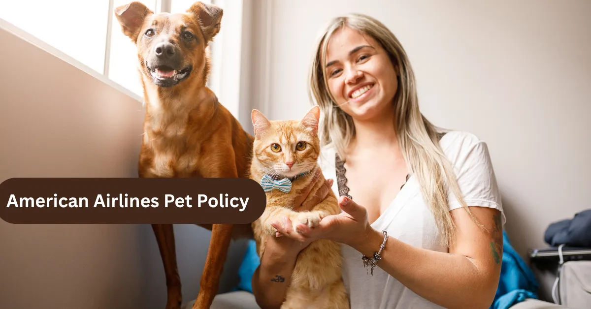 American Airlines Pet Policy travel with pet in cabin carrier under seat
