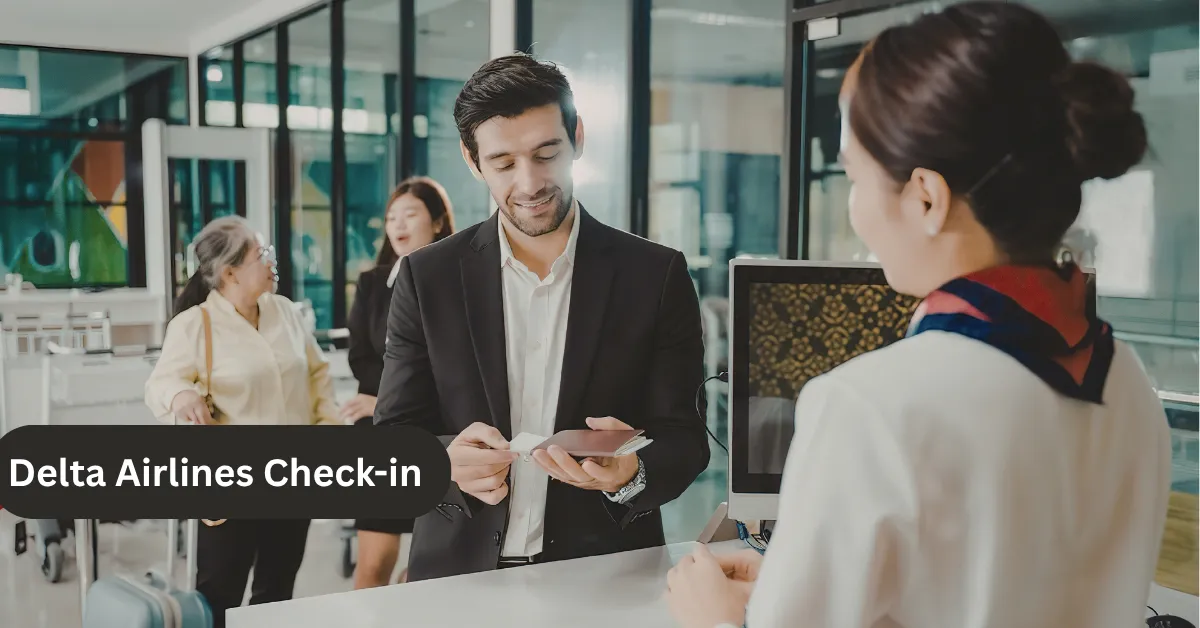 Delta Airlines Check-in online process