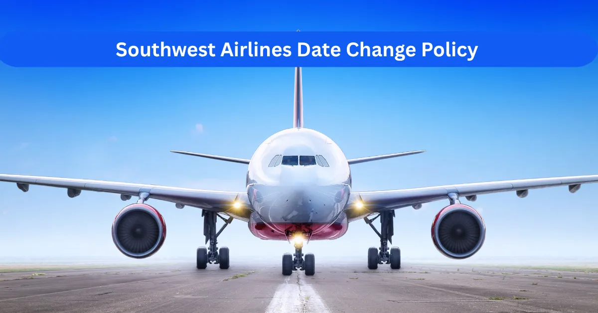 Southwest Airlines date change policy on smartphone app showing flight selection calendar